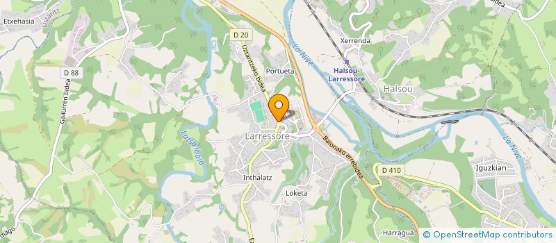 localisation de l'entreprise MADAME SALOME GVALIA  LARRESSORE