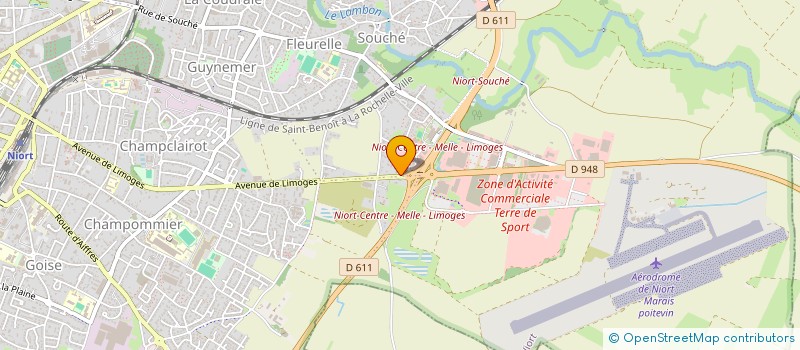 localisation de l'entreprise MADAME SALOME HIVIN à NIORT