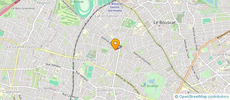 localisation de l'entreprise MADAME SALOME JEANNIN  BORDEAUX