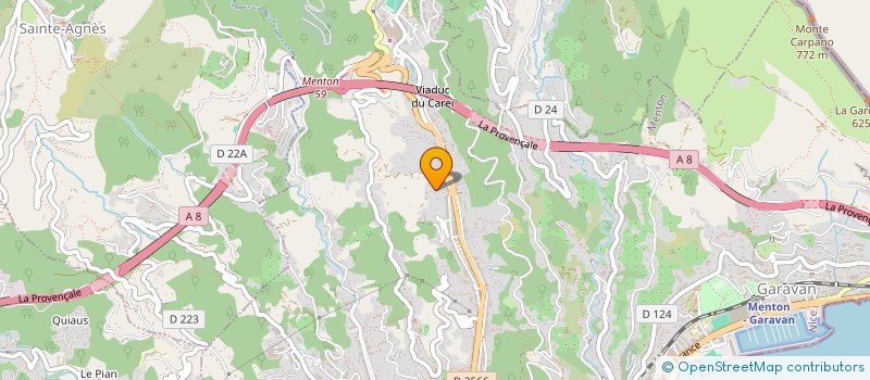 localisation de l'entreprise MADAME SALOME LAURENT  CASTELLAR