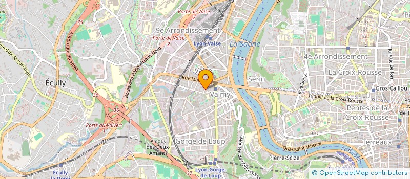 localisation de l'entreprise MADAME SALOME LE TACON  LYON