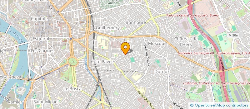 localisation de l'entreprise MADAME SALOME LEVY à TOULOUSE