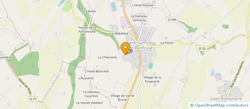 localisation de l'entreprise MADAME SALOME MARCHAND  BOURGVALLEES