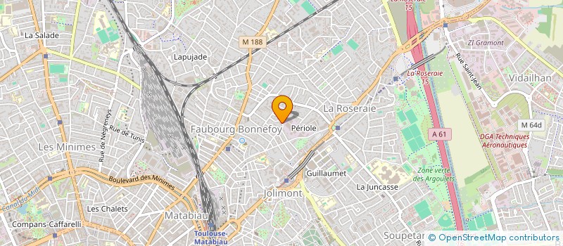localisation de l'entreprise MADAME SALOME MARIE à TOULOUSE