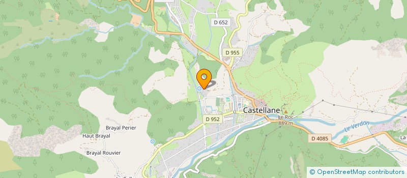 localisation de l'entreprise MADAME SALOME MARIE CHARRIER  CASTELLANE