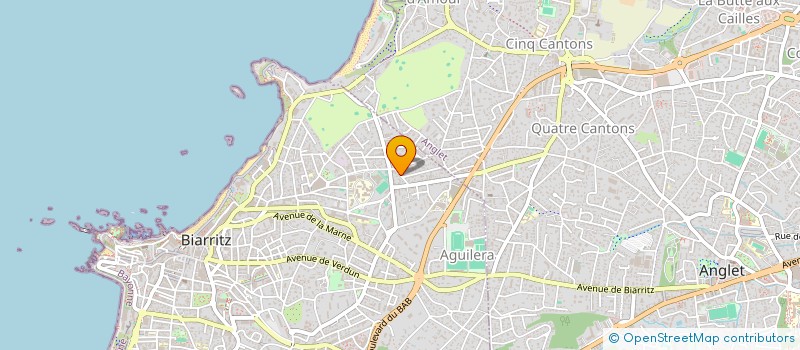 localisation de l'entreprise MADAME SALOME MARTIN à BIARRITZ