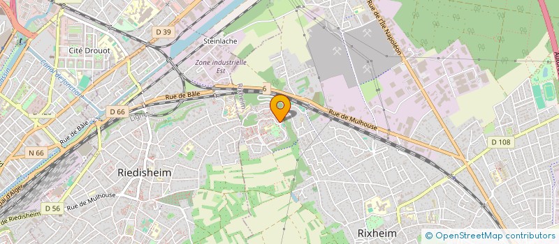 localisation de l'entreprise MADAME SALOME NIKURADZE  RIXHEIM