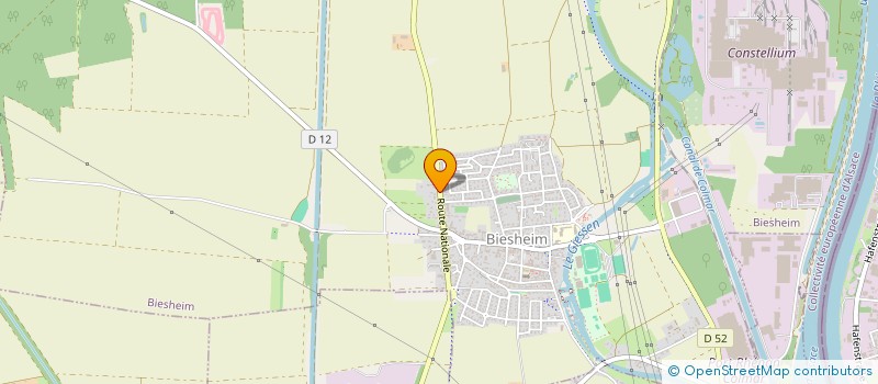 localisation de l'entreprise MADAME SALOME OBERLE  BIESHEIM