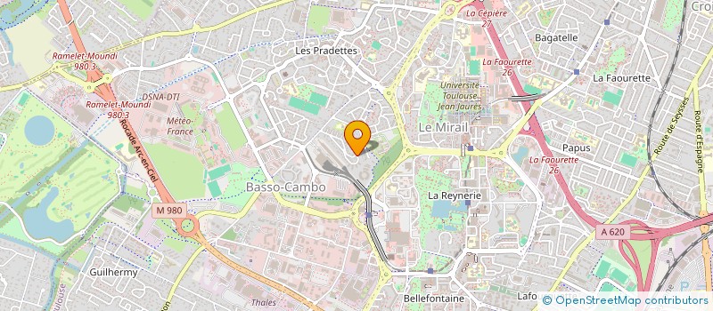 localisation de l'entreprise MADAME SALOME OBLIN  TOULOUSE