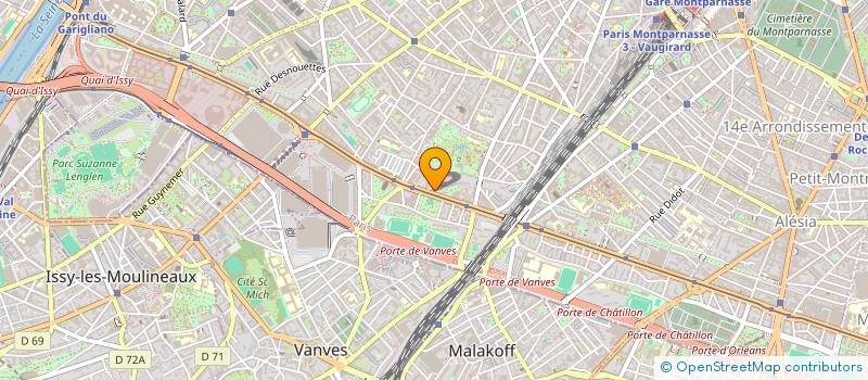 localisation de l'entreprise MADAME SALOME OLIVEIRA  PARIS