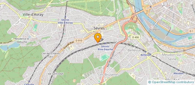 localisation de l'entreprise MADAME SALOME PAKULA à SEVRES