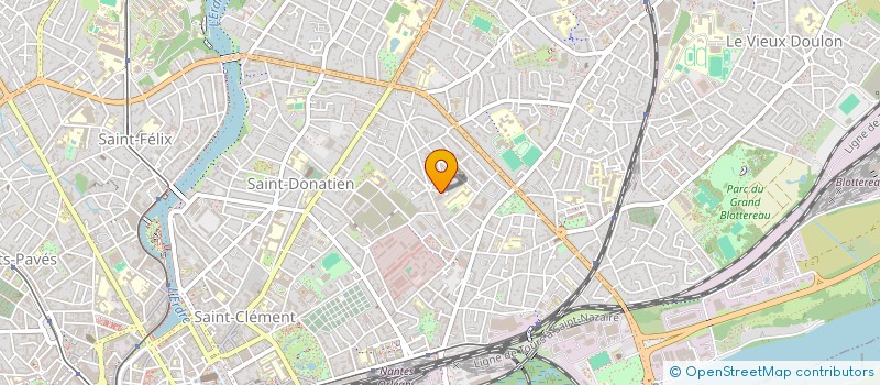 localisation de l'entreprise MADAME SALOME PALLARDY  NANTES