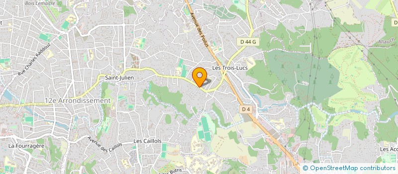 localisation de l'entreprise MADAME SALOME PARTOUCHE-SEBBAN à MARSEILLE