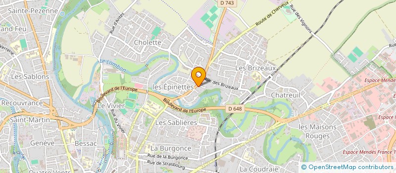 localisation de l'entreprise MADAME SALOME PATARIN à NIORT