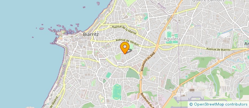 localisation de l'entreprise MADAME SALOME PELLIER  BIARRITZ