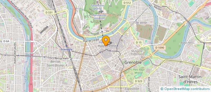 localisation de l'entreprise MADAME SALOME PERERA CASSE  GRENOBLE