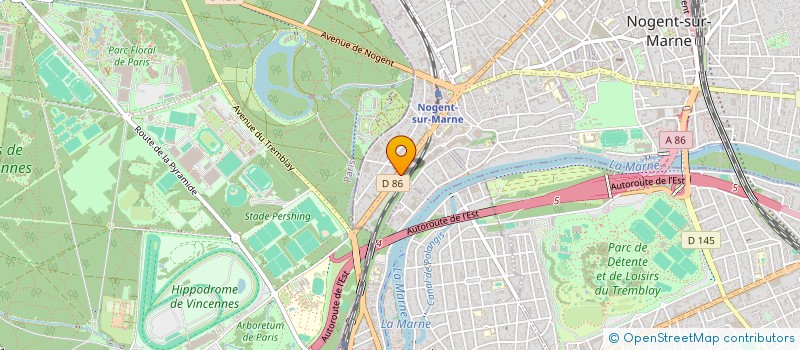 localisation de l'entreprise MADAME SALOME PEREZ  NOGENT-SUR-MARNE