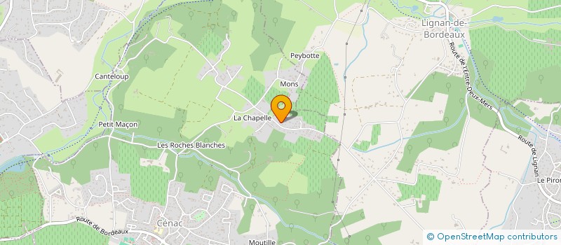 localisation de l'entreprise MADAME SALOME PICHLAK  CENAC