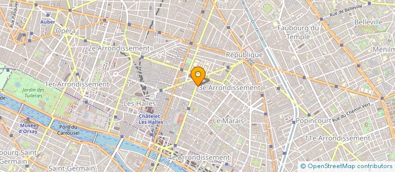 localisation de l'entreprise MADAME SALOME RAFFOUL DE COMARMOND  PARIS