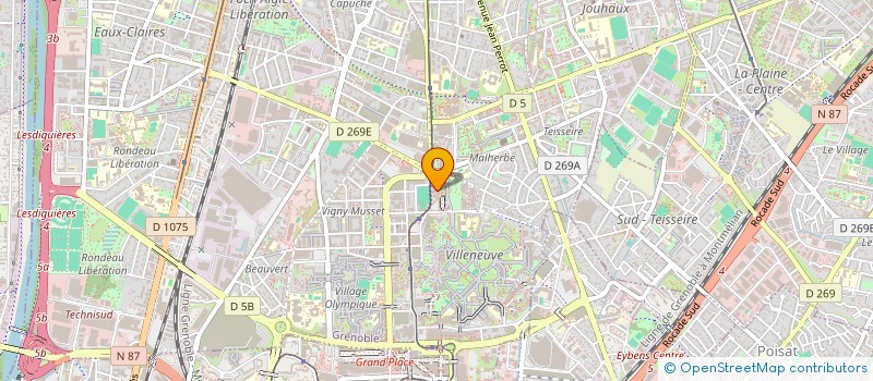 localisation de l'entreprise MADAME SALOME RAGASSE  GRENOBLE