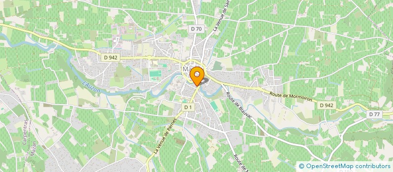 localisation de l'entreprise MADAME SALOME RICHAUD  MAZAN