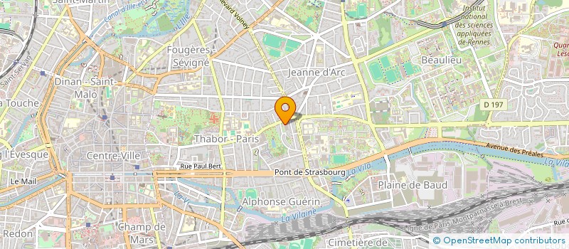 localisation de l'entreprise MADAME SALOME RITORTO-DESPRES  RENNES