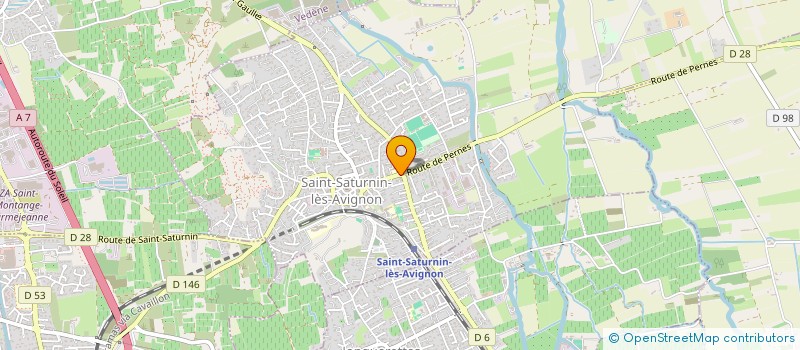 localisation de l'entreprise MADAME SALOME ROTTY  SAINT-SATURNIN-LES-AVIGNON