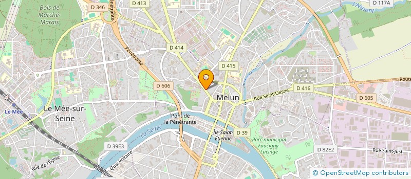 localisation de l'entreprise MADAME SALOME ROZAS ARBEAU à MELUN