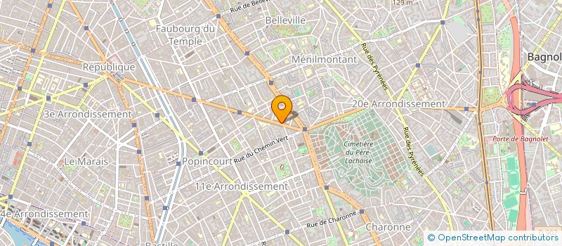localisation de l'entreprise MADAME SALOME RUELLAND à PARIS