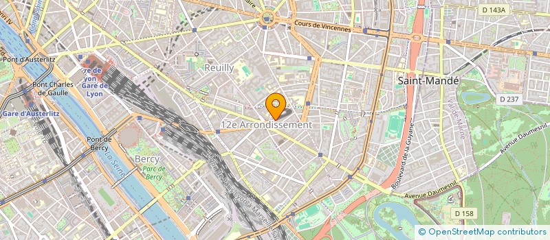 localisation de l'entreprise MADAME SALOME SAUSSIER  PARIS