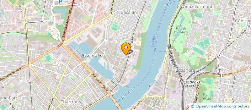 localisation de l'entreprise MADAME SALOME SEBBAH  BORDEAUX