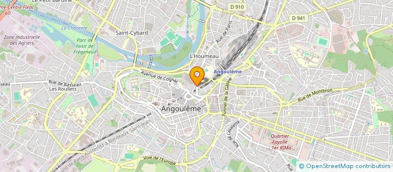 localisation de l'entreprise MADAME SALOME TAVERNE--ANTOINE à ANGOULEME