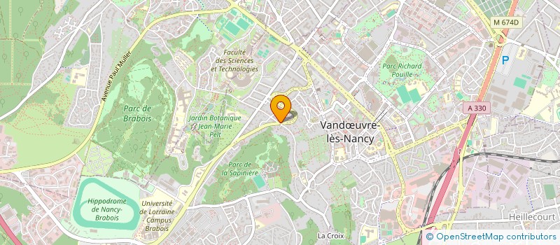 localisation de l'entreprise MADAME SALOME TAVIAN  VANDUVRE-LES-NANCY