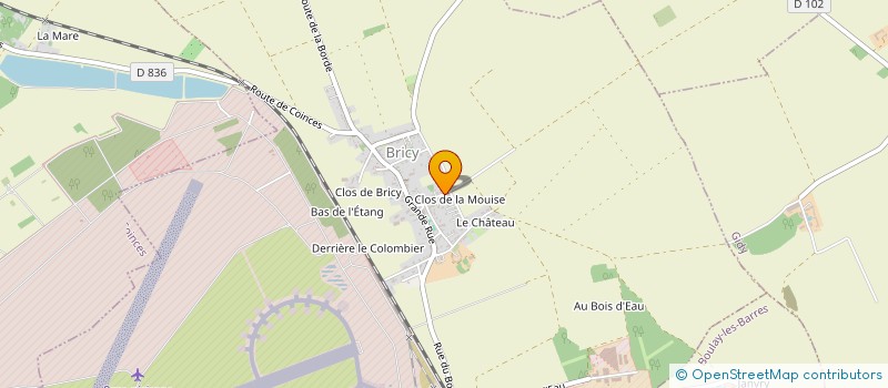 localisation de l'entreprise MADAME SALOME THAUVIN à BRICY