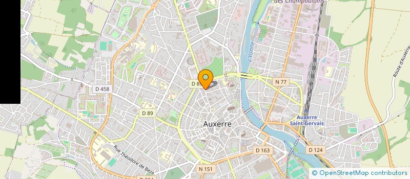 localisation de l'entreprise MADAME SALOME VALERE à AUXERRE