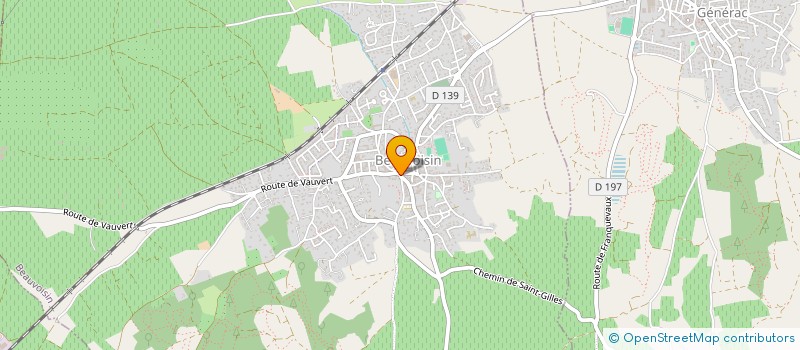 localisation de l'entreprise MADAME SALOME VALLEGIANI  BEAUVOISIN