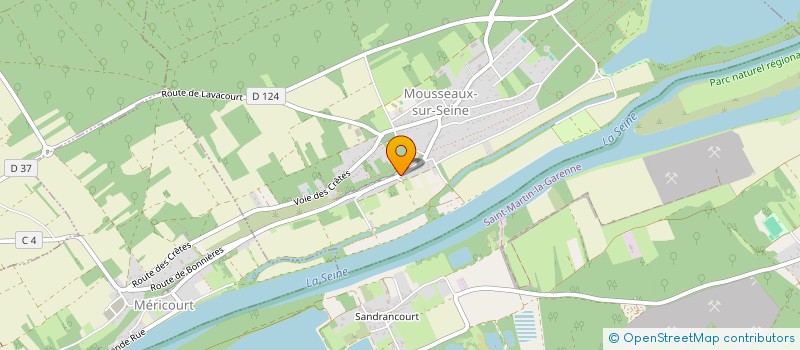 localisation de l'entreprise MADAME SALOME VAZ BRANCO à MOUSSEAUX-SUR-SEINE