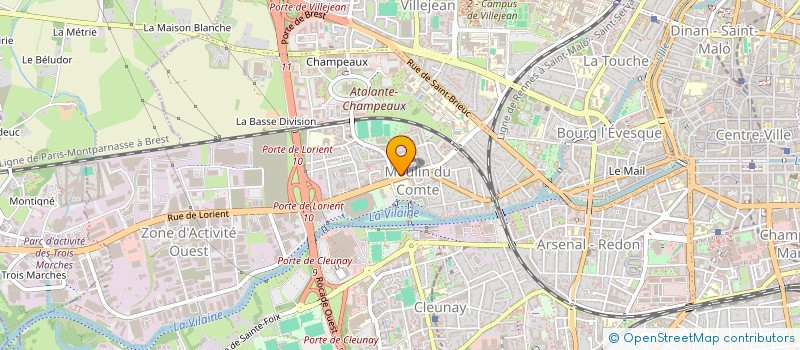 localisation de l'entreprise MADAME SALOME VEILLARD  LUCON