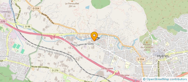 localisation de l'entreprise MADAME SALOME VERMESCH à HYERES