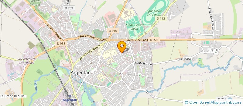 localisation de l'entreprise MADAME SALOME VILETTE  ARGENTAN