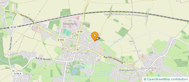 localisation de l'entreprise MADAME SALOME VROMAN  CYSOING