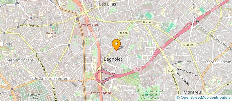 localisation de l'entreprise MADAME SALOME ZOGO OLOMO à BAGNOLET