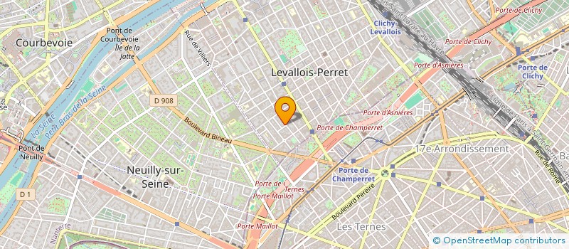 localisation de l'entreprise MADAME SALOME ZOUARI à LEVALLOIS-PERRET