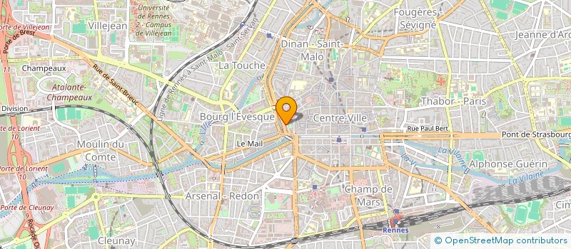localisation de l'entreprise MADAME SALOMEE BON LE DAIN  RENNES