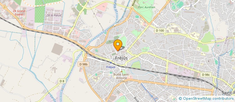 localisation de l'entreprise MADAME SALON MONTAHUT à FREJUS