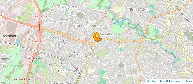 localisation de l'entreprise MADAME SALOUA ABOUELAZ  NANTES