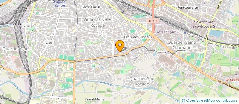 localisation de l'entreprise MADAME SALOUA EL BOUBKARY à AVIGNON