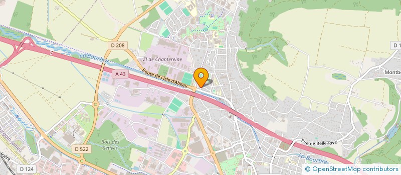 localisation de l'entreprise MADAME SALOUA ER RAFASS à BOURGOIN-JALLIEU