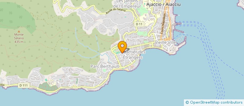 localisation de l'entreprise MADAME SALOUA MGHAIETH à AJACCIO