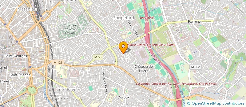 localisation de l'entreprise MADAME SALPI BAGHDA SSARIAN à TOULOUSE